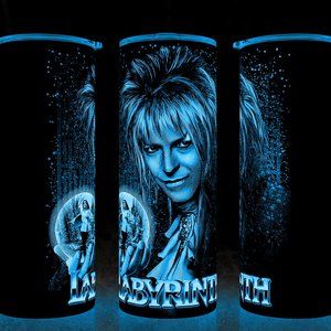 Glow in the Dark Labyrinth 80's Movie Classic Cup Mug Tumbler 20oz